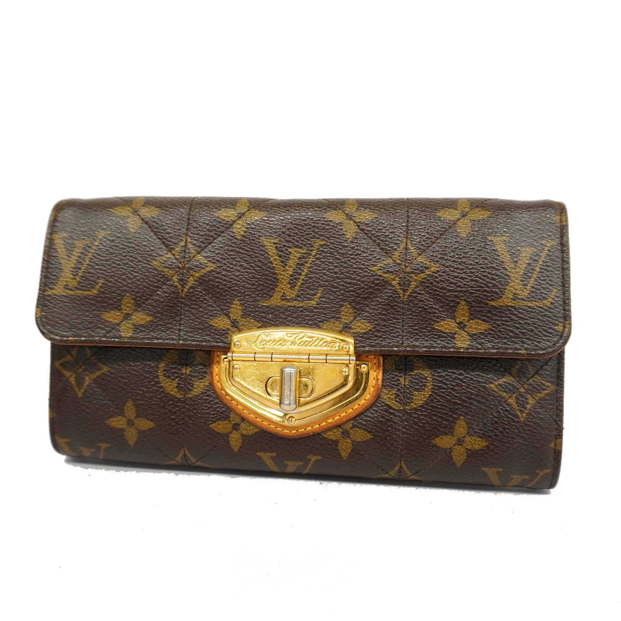 Auth Louis Vuitton Monogram Etoile Portefeuil Sala M66556 Long Wallet (Bi-Fold)